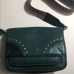 Olivia + Joy Green Crossbody Bag